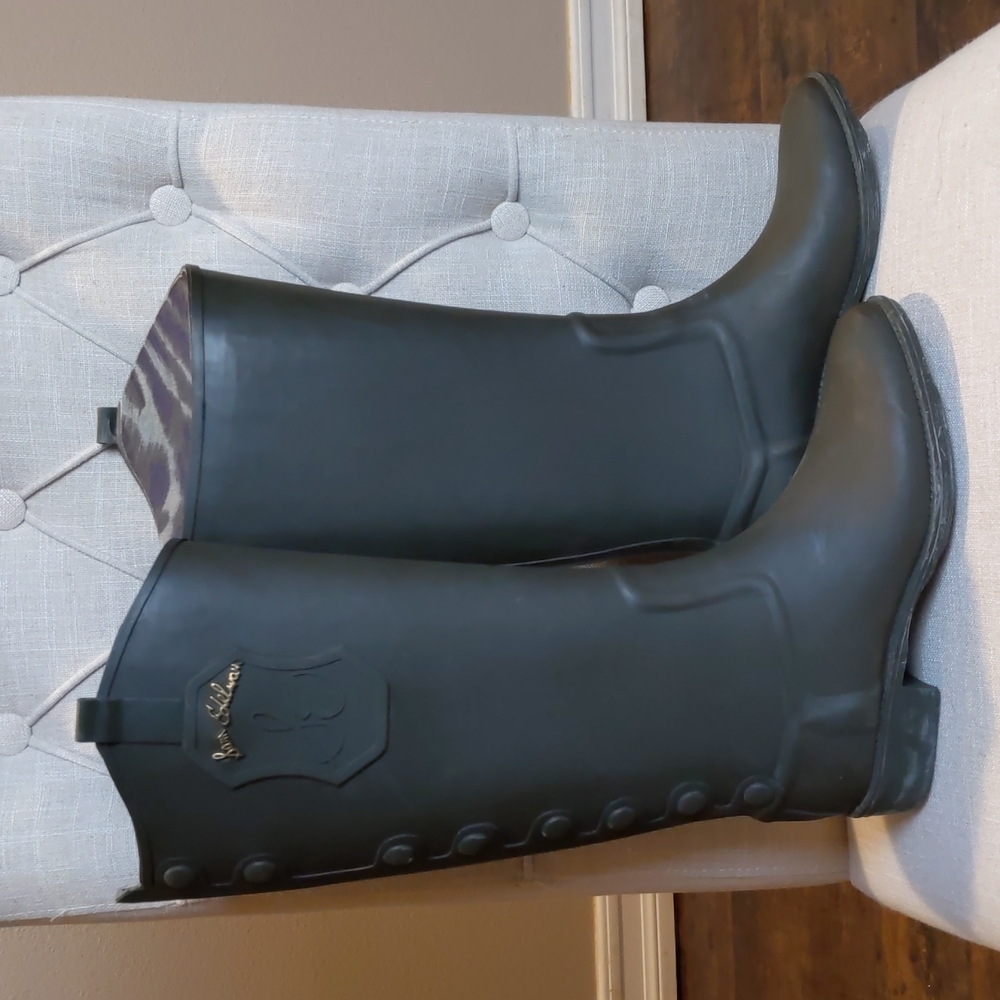 Sam Edelman tall rubber rain boots